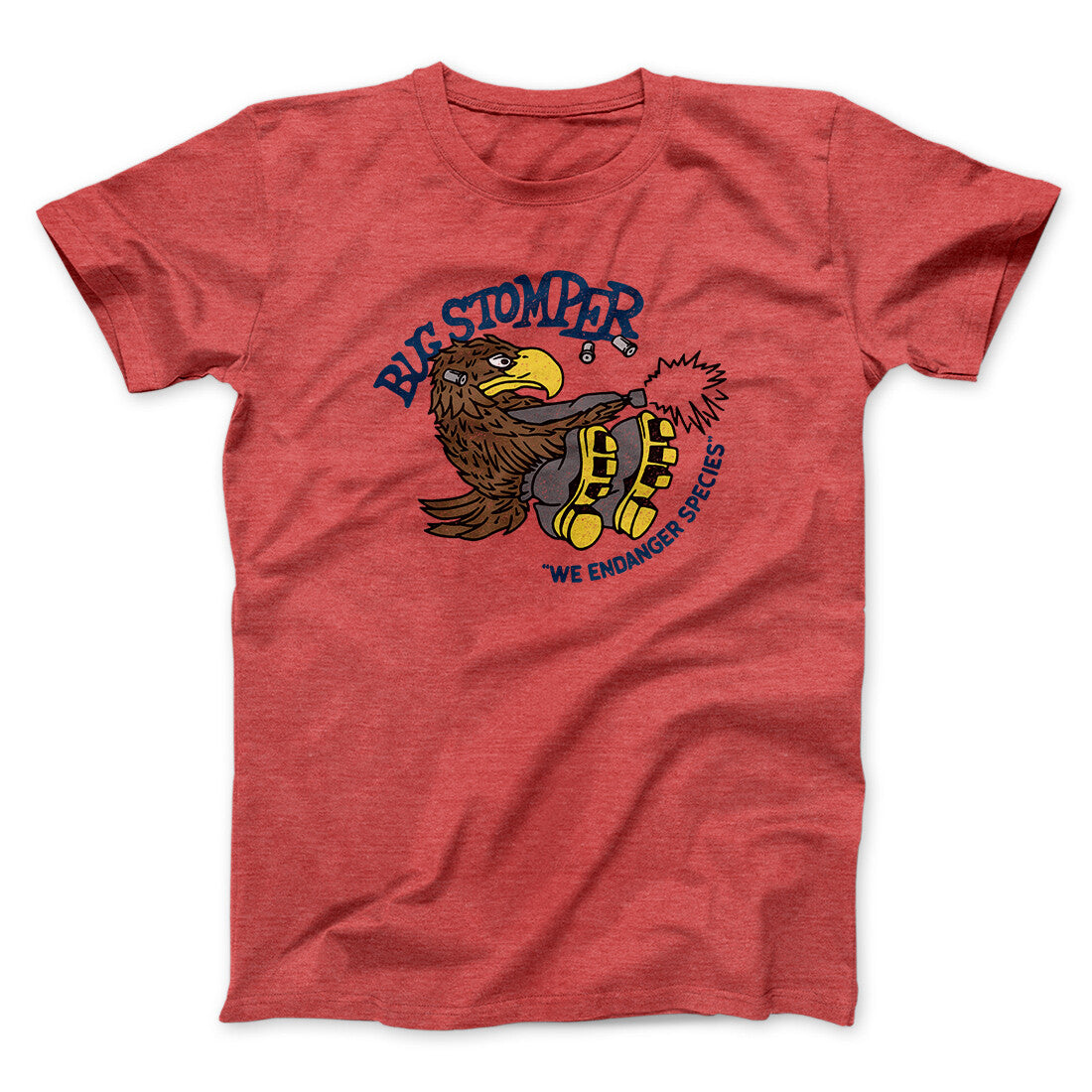 Bug Stomper Unisex T-Shirt - Soft Cotton Blend, Vintage Fit, Printed in USA