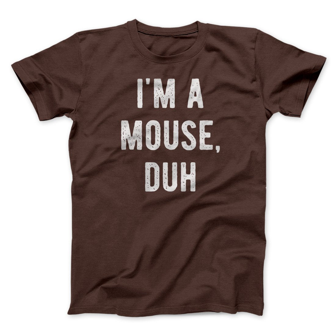 I'm A Mouse Costume Men Unisex T-Shirt - Soft Cotton Crew Neck Graphic Tee