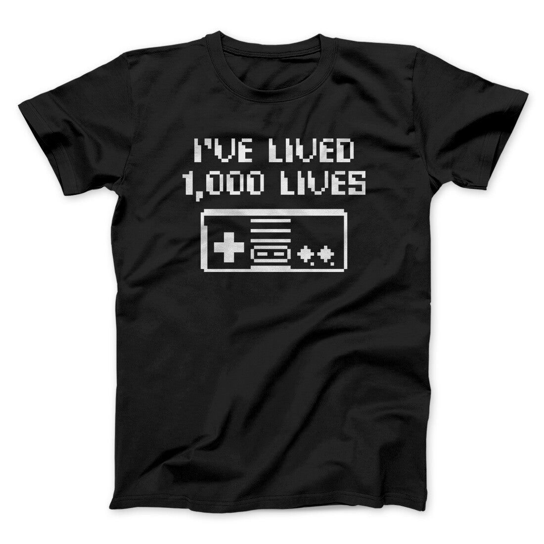 I've Lived 1000 Lives Unisex T-Shirt - 100% Cotton, Heather Cotton Poly Blend, Printed in USA