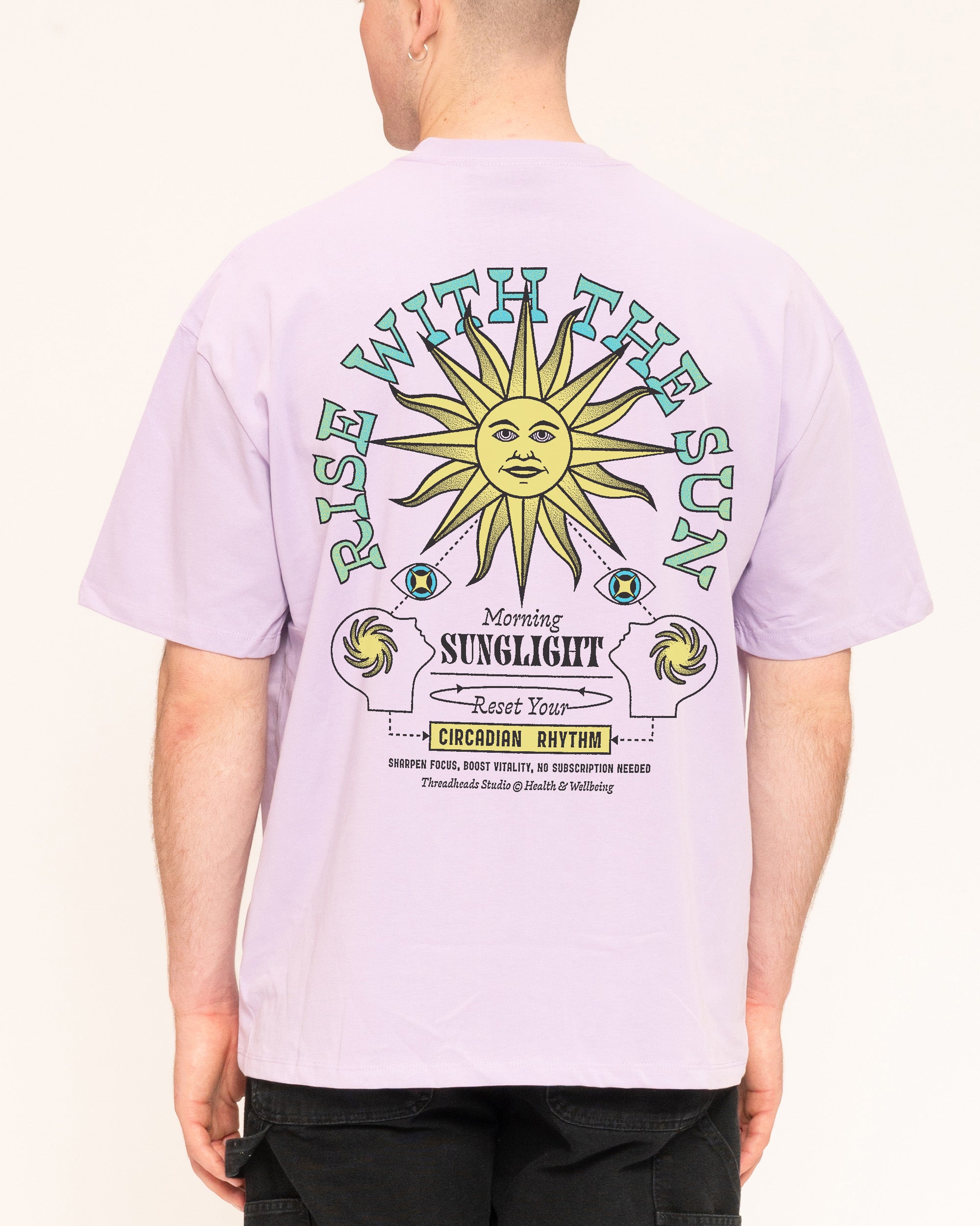 Rise With The Sun Oversized Tee