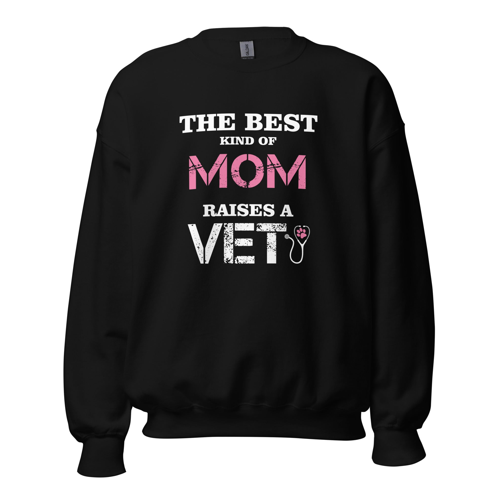 The best kind of Mom raises a Veterinarian Unisex Crewneck Sweatshirt