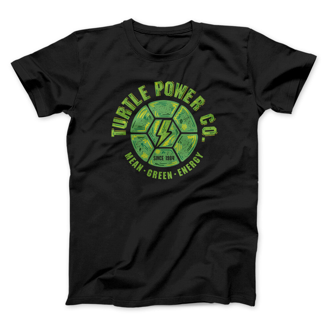 Turtle Power Co. Unisex T-Shirt - Cotton Blend, Vintage Fit, Printed in USA