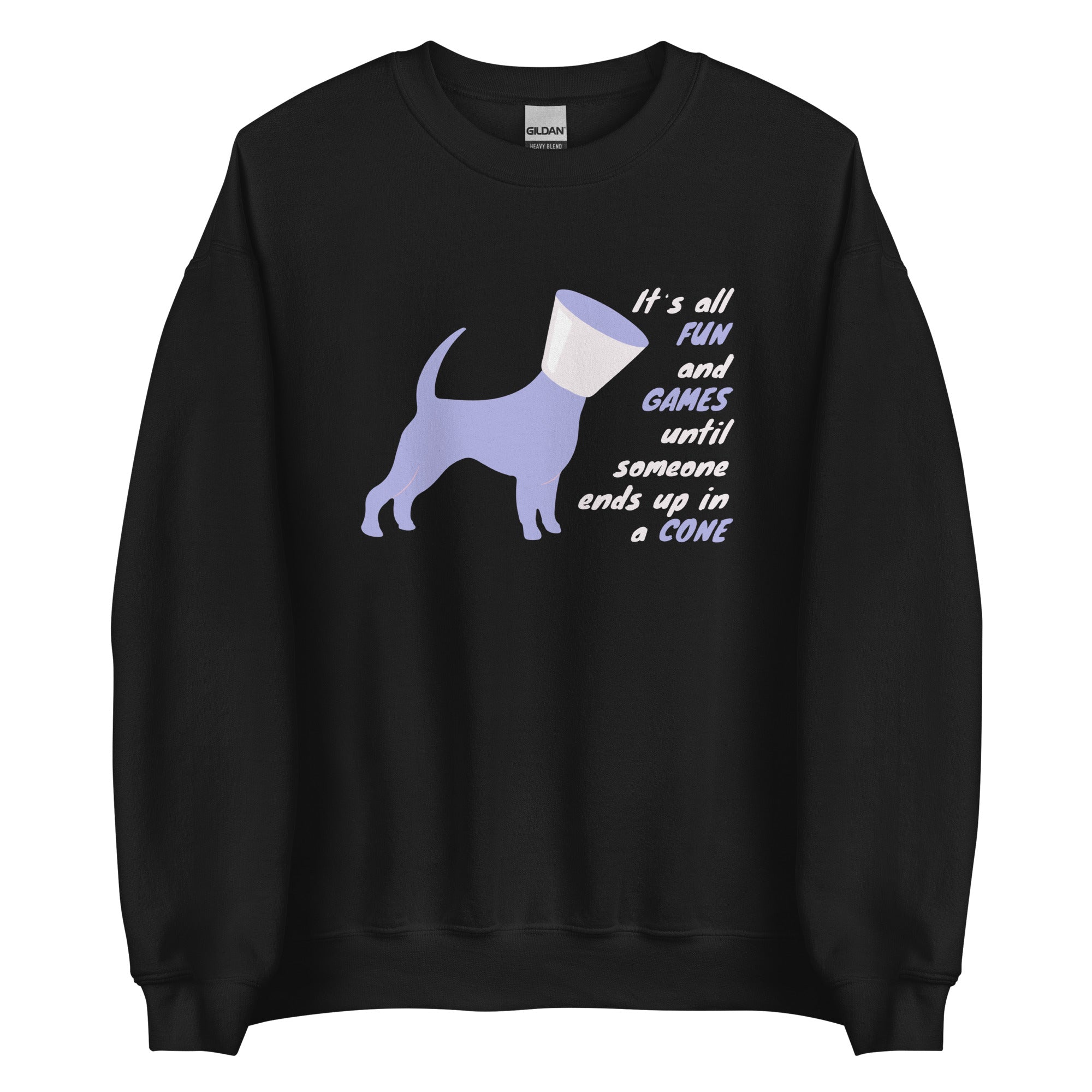 Until someone ends up in a cone Unisex Crewneck Sweatshirt
