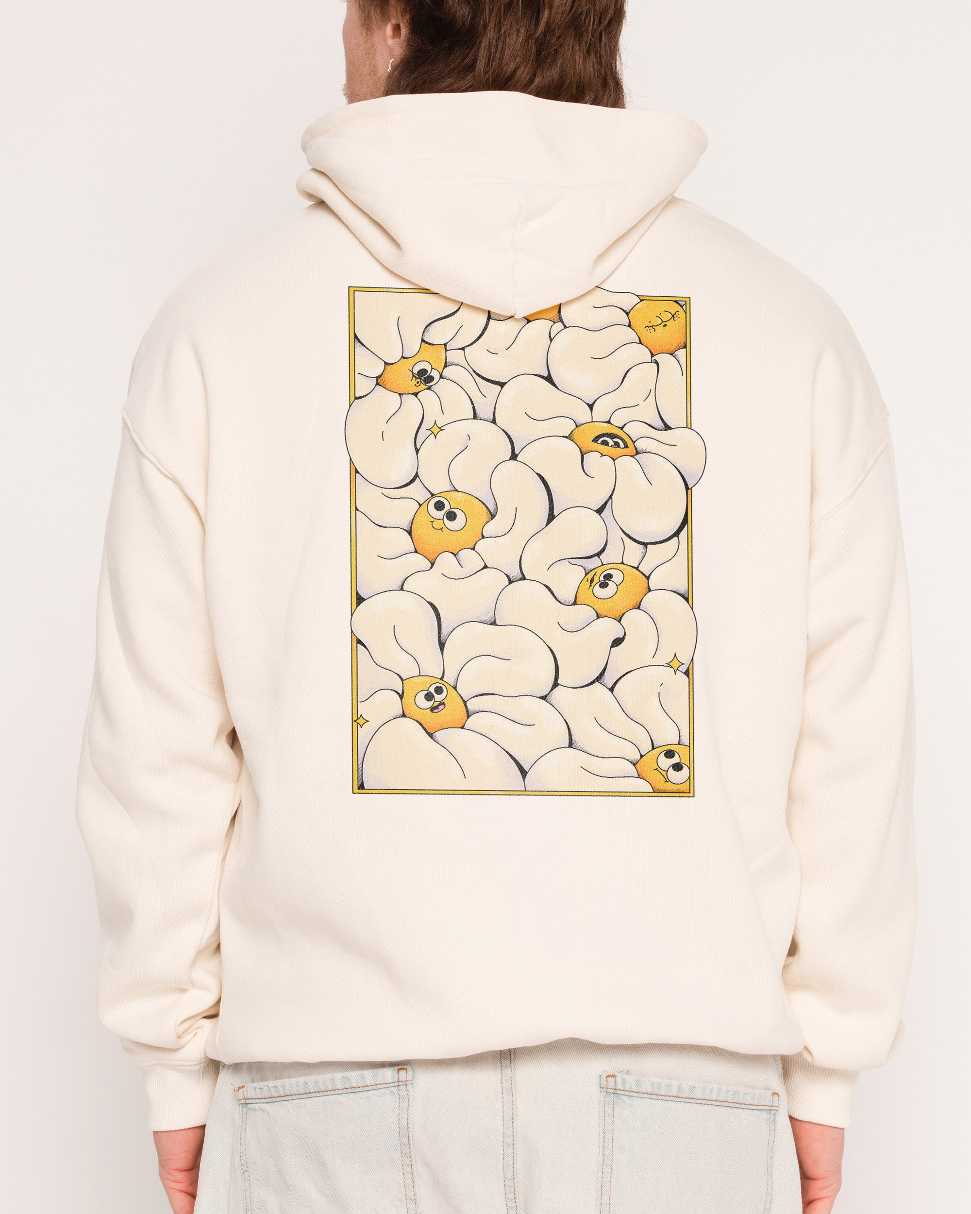 Among the Daisies Front and Back Hoodie