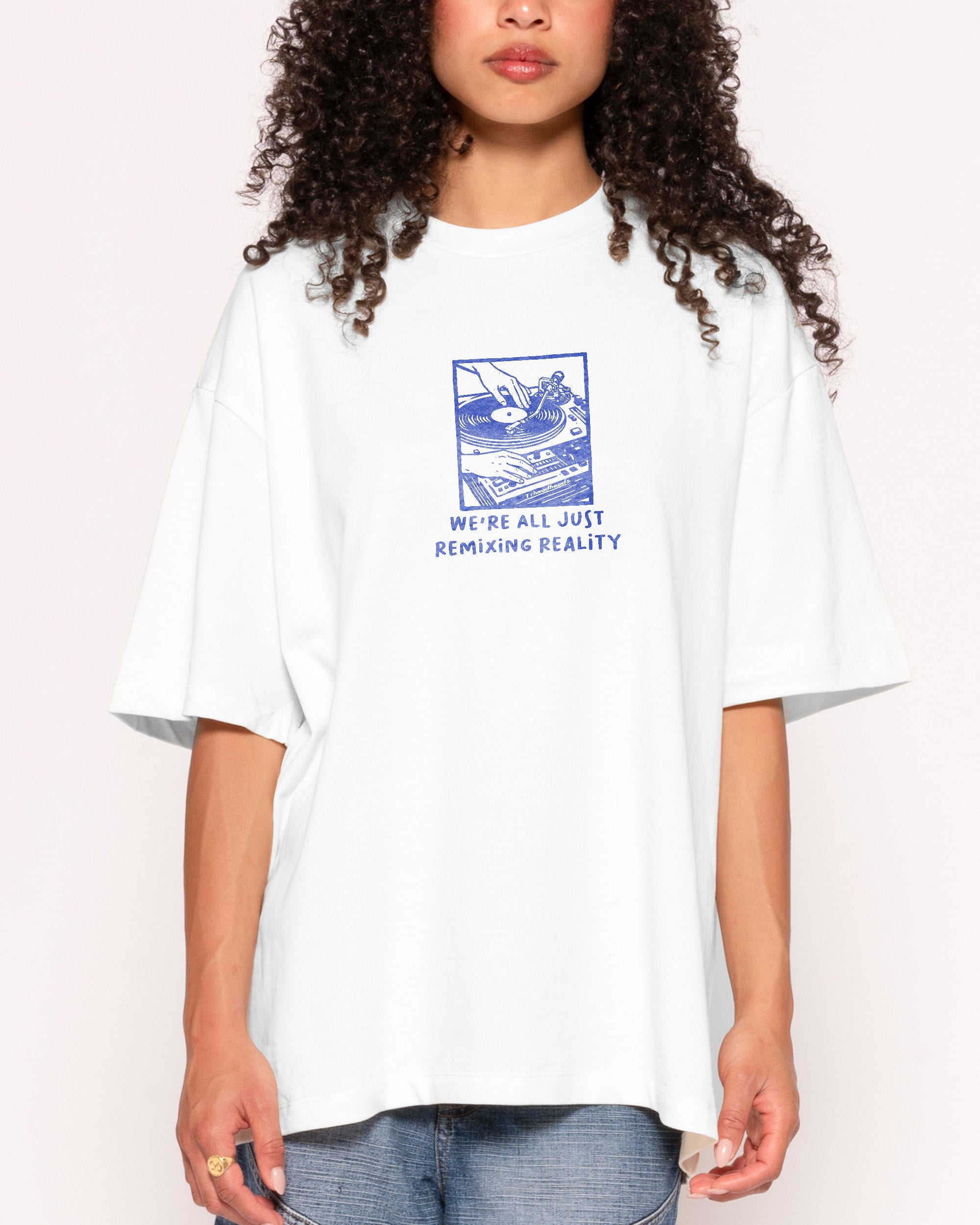 Remixing Reality Oversized Tee
